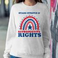 Pro Choice Boho Rainbow Stars Stripes Reproductive Rights Women Sweatshirt Unique Gifts