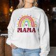 Regenbogen Mama Für Damen Lustige Muttertag Regenbogen Mama Sweatshirt Frauen Lustige Geschenke