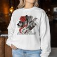 Rockabilly Rockabellaintage Rockera Rock & Roll Sin Mangas Sudadera Mujer Regalos divertidos