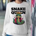 Snake Queen Girls Snake Lover Snake Women Sweatshirt Unique Gifts