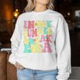 In My Summer Break Era Last Day Of School Teacher Summer Women Sweatshirt Funny Gifts
