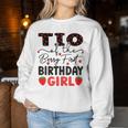 Tio Of The Berry First Birthday Girl Sweet Strawberry Bday Women Sweatshirt Unique Gifts