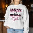 Uncle Of The Birthday Girl Mouse Family Matching Women Sweatshirt Unique Gifts