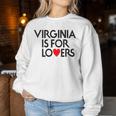 Vintage Virginia Is For The Lovers For Men Women Women Sweatshirt Funny Gifts