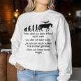 Voltigieren Girls' Evolution Riding Jerseyolti Slogan S Sweatshirt Frauen Lustige Geschenke