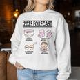 Werdende Elternorhersage 2023 Schwanger Für Mama & Papa Sweatshirt Frauen Lustige Geschenke