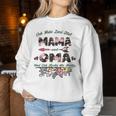 Women's Mama Grandma Ich Habe Zwei Tittel Mama Und Grandma Sweatshirt Frauen Lustige Geschenke