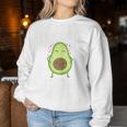 Women's Mamacado Like A Normal Mama Avocado Sweatshirt Frauen Lustige Geschenke