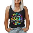 1St Grade Field Day 2024 Let Game Begin For Kid Teacher Girl Women Tank Top