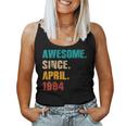30 Year Old Vintage Awesome Since April 1994 30Th Birthday Women Tank Top