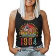 40 Years Old Sloth Lover Vintage 1984 40Th Birthday Women Tank Top