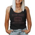 50 Years Old Vintage 1974 50Th Birthday For Men Women Tank Top