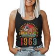 55 Years Old Sloth Lover Vintage 1969 55Th Birthday Women Tank Top