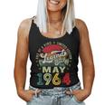 60 Years Old Vintage May 1964 60Th Birthday Women Women Tank Top