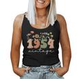 70 Years Old Vintage 1954 70Th Birthday Wildflower Women Women Tank Top