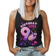 9Th Birthday Girl 9 Years Painting Art Number 9 Women Tank Top