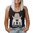 This Ain’T Texas Cowgirl Queen Bee Silhouette Texas Holdem Women Tank Top