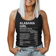 Alabama Girl Nutrition Facts Al Pride Women Tank Top