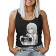 Anime Waifu Hentai Anime Lover Anime Girl Japanese Aesthetic Women Tank Top