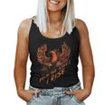 From The Ashes I Rise Motivational Phoenix Women Tank Top