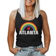 Atlanta Gay Pride Month Festival 2019 Rainbow Heart Women Tank Top