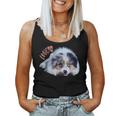 Australian Shepherd Aussie Puppy Dog Mum Dad Tank Top Frauen