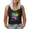 Autism Awareness Accept Understand Love Asd Sunflower Women Women Tank Top