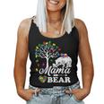 Autism Awareness Mama Bear Support Autistic Autism Mom Women Tank Top