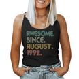 Awesome Since August 1992 Vintage 32Nd Birthday Women Women Tank Top