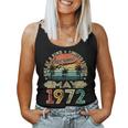 Awesome Since May 1972 Vintage 52Nd Birthday Women Women Tank Top