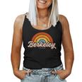 Berkeley California Ca Vintage Rainbow Retro 70S Women Tank Top