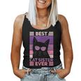 Best Cat Sister Ever Cat Lover Black Cat Themed Women Tank Top