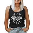 Best Nanny Ever Modern Calligraphy Font Mother's Day Nanny Women Tank Top