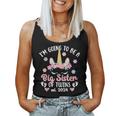 Be Big Sister Of Twins Promoted To Big Sister Of Twins 2024 Women Tank Top