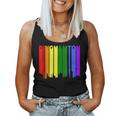 Binghamton New York Lgbtq Gay Pride Rainbow Skyline Women Tank Top