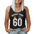 Birthday Twins 60Th 60 Years Old Brother Sister Twin Family Women Tank Top