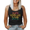 Black Are Dope Black History Month Afrocentric Women Tank Top