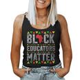 Black Educators Matter Teacher Black History Month Pride Women Tank Top