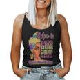 Black Mom Queen Melanin Afro African Mama Women Tank Top