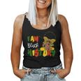 I Am Black History Month Girl Kid Traditional African Kente Women Tank Top