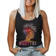 Black Woman Dope Mom Life African American Mother's Day Women Tank Top