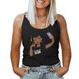Black Woman Graduate Seniors Class Of 2024 African American Women Tank Top
