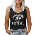 Black Yellow Chocolate Lab And Football Labrador Mom Dad Women Tank Top