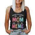 Blessed To Be Called Mom And Meme Women Tank Top
