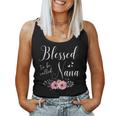 Blessed To Be Nana Grandma Mother's Day Christmas Women Tank Top