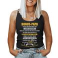 Bonus Papa Slogan Inzerseparlich Danke Für Stepdaughter Tank Top Frauen