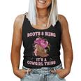 Boots And Bling Its A Cowgirl Thing Cute Love Country Girls Women Tank Top