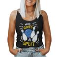 Bowling Who Gives A Split Women Tank Top