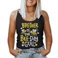 Brother Of The Bee-Day Girl Birthday Party Matching Family Women Tank Top