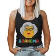 Building Block Brick Grandma Master Builder Family Matching Women Tank Top